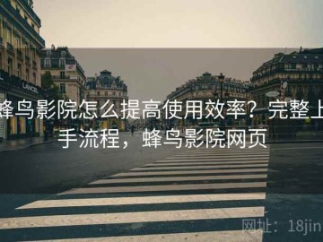 蜂鸟影院怎么提高使用效率？完整上手流程，蜂鸟影院网页