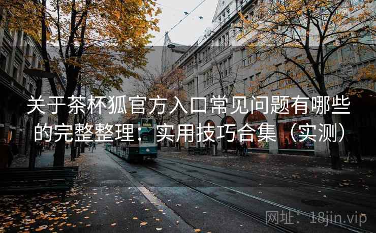 关于茶杯狐官方入口常见问题有哪些的完整整理：实用技巧合集（实测）