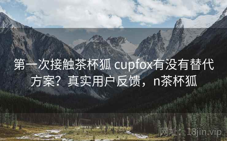 第一次接触茶杯狐 cupfox有没有替代方案？真实用户反馈，n茶杯狐