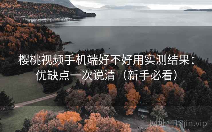 樱桃视频手机端好不好用实测结果：优缺点一次说清（新手必看）