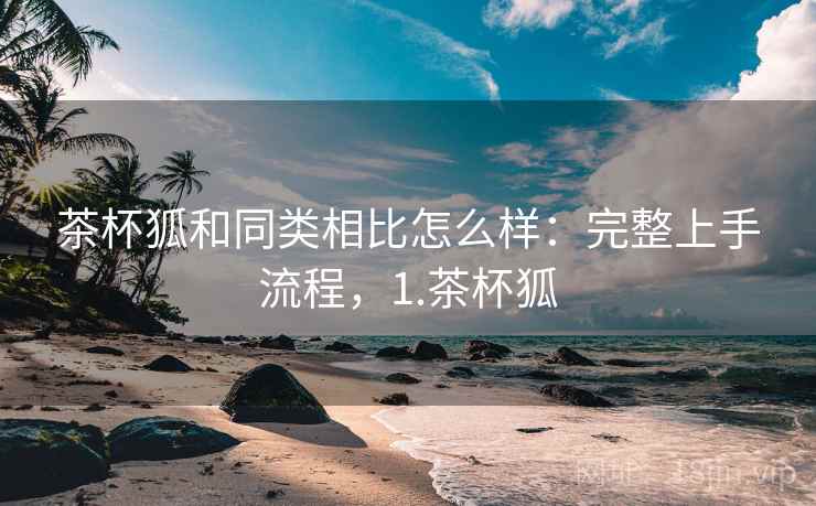 茶杯狐和同类相比怎么样:完整上手流程,1.茶杯狐 茶杯狐和同类相比怎么样:完整上手流程,1.茶杯狐